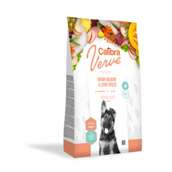 CALIBRA DOG VERVE JUNIOR MEDIUM&LARGE BREED CHICKEN&DUCK 2KG